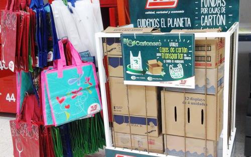 Reutilización de sacos de yute es parte de la iniciativa verde 'Cero fundas'