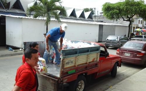 870 kits de ayuda por las inundaciones en Manabí