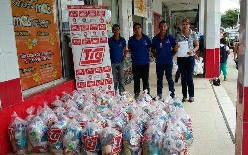 870 kits de ayuda por las inundaciones en Manabí