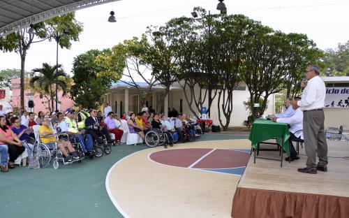 Participamos en el programa para personas con discapacidades físicas