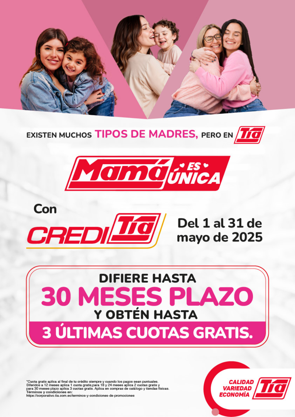 3 ÚLTIMAS CUOTAS CON CREDITÍA