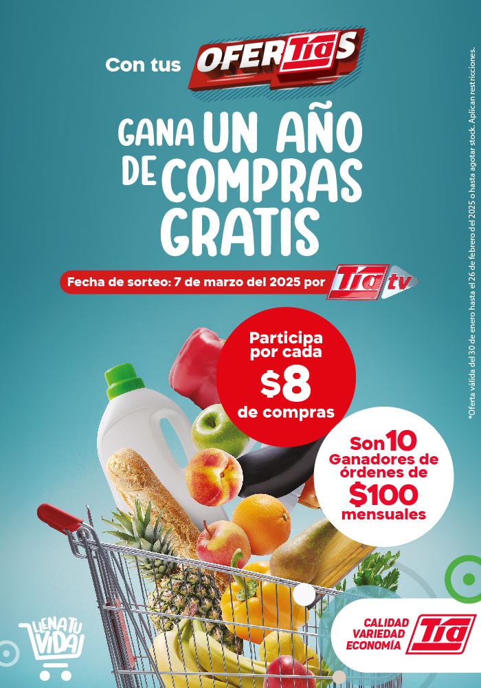 UN AÑO DE COMPRAS GRATIS