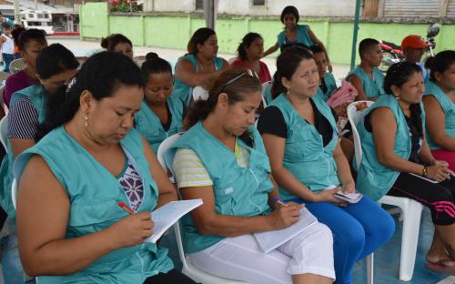 TIA se suma al programa de voluntariado de salud comunitaria en Portoviejo